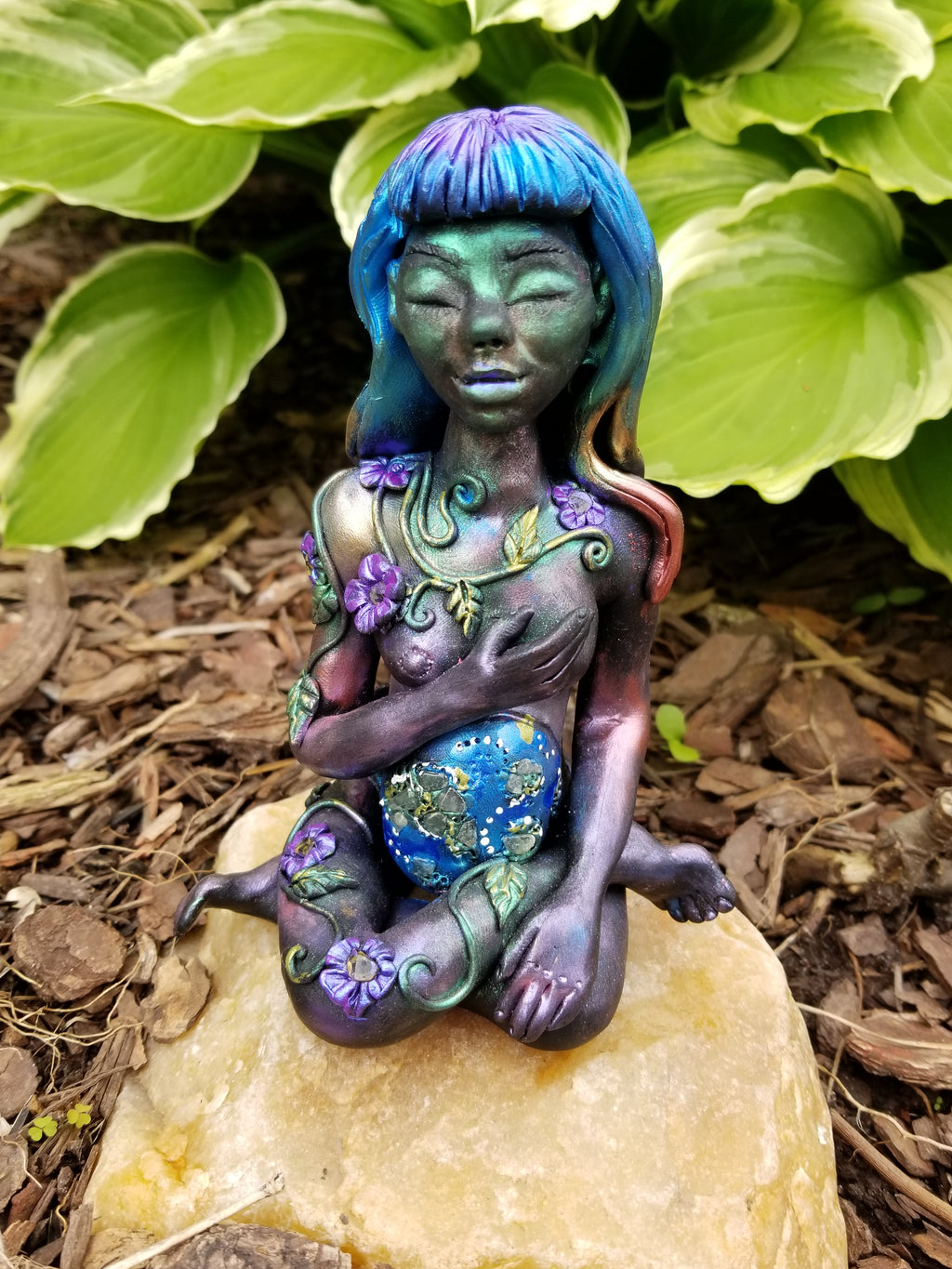 Gaia Goddess Statue